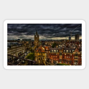 Newcastle Cityscape Sticker